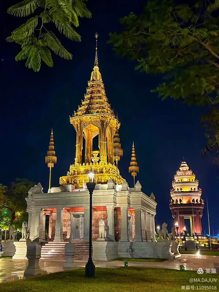 柬埔寨游记(6)金边独立广场